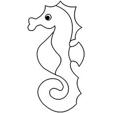 230x230 Top 10 Free Printable Seahorse Coloring Pages Online