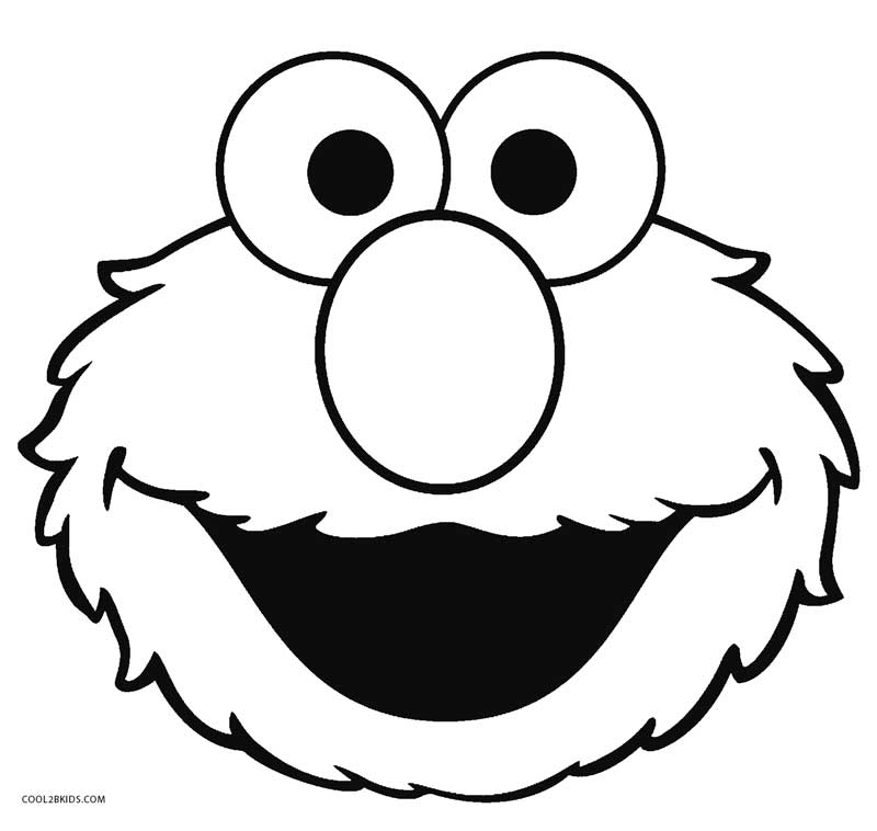 800x758 Printable Elmo Coloring Pages For Kids Cool2bkids