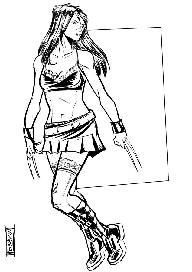 635x900 X 23 By Dannith On Lineart X 23 (X Men)