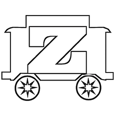 230x230 Top 10 Free Printable Letter Z Coloring Pages Online