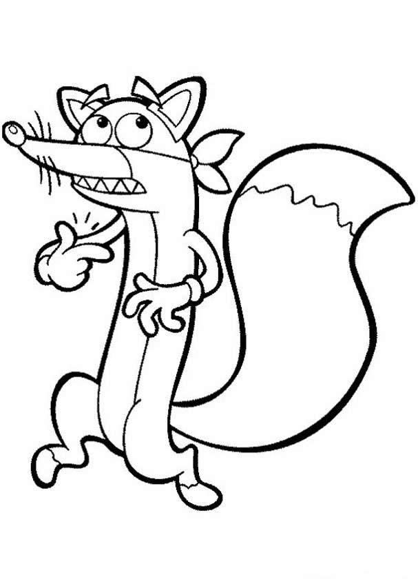 607x850 The Best Fox Coloring Page Ideas Free Adult