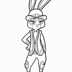 150x150 Zootropolis Coloring Pages