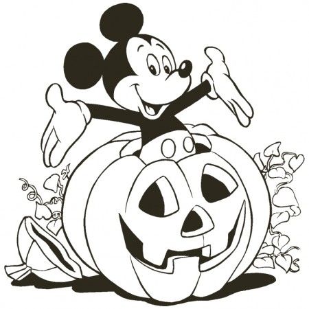 450x450 Best Halloween Coloring Pictures Ideas