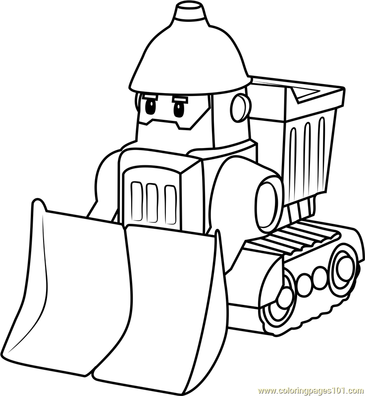 737x800 Bruner Coloring Page