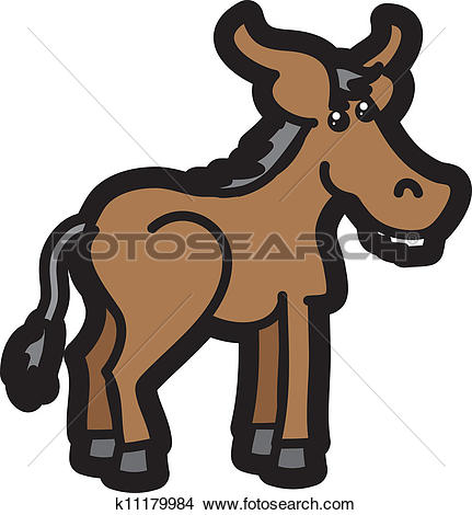 431x470 Donkey Clipart Colt