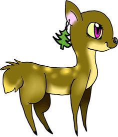 236x273 Funny Christmas Cartoon Deer Pic Clip Art