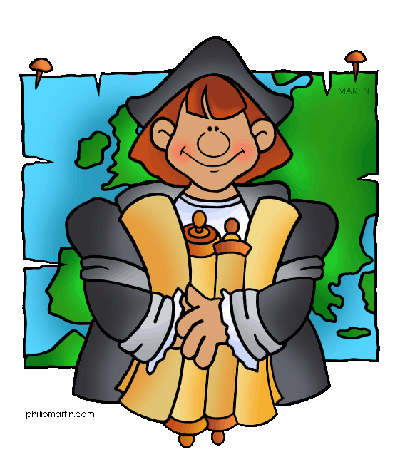575x648 Christopher Columbus Clipart