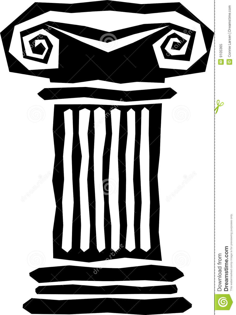 977x1300 Columns Clipart Cartoon