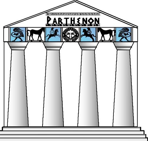 501x480 Greece Clipart Greek Column