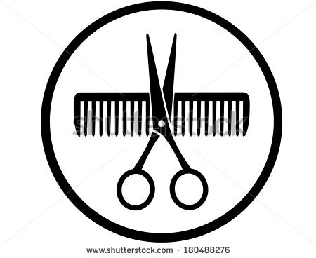 450x368 Brush Clipart Scissors