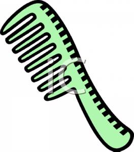 264x300 Green Clipart Comb