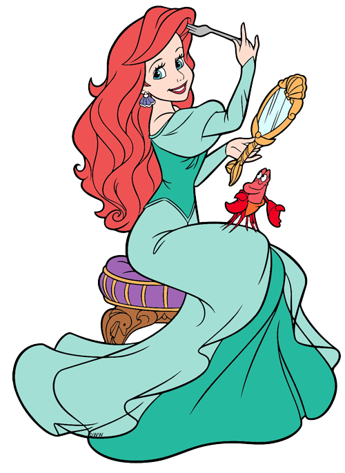 500x686 Ariel And Friends Clip Art 4 Disney Clip Art Galore