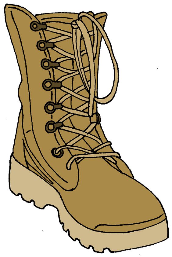 Combat Boots Clipart | Free download on ClipArtMag