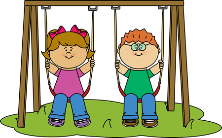 450x280 Kids Swinging Clip Art