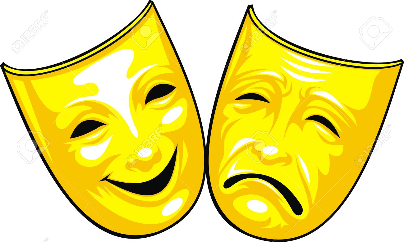 1300x779 Masks Clipart Classic Theater