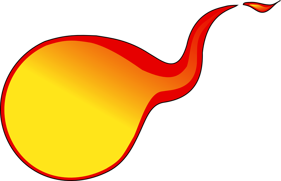 960x619 Comet Clipart Fireball