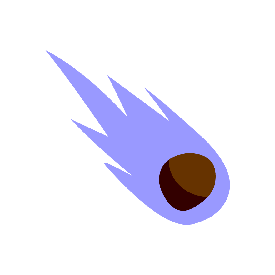 880x880 Comet Clipart Transparent