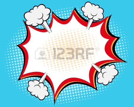 450x360 Speech Bubble Pop Art,comic Book Background Vector Illustration