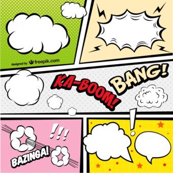 340x340 29 Comic Strip Clip Art Vectors Download Free Vector Art