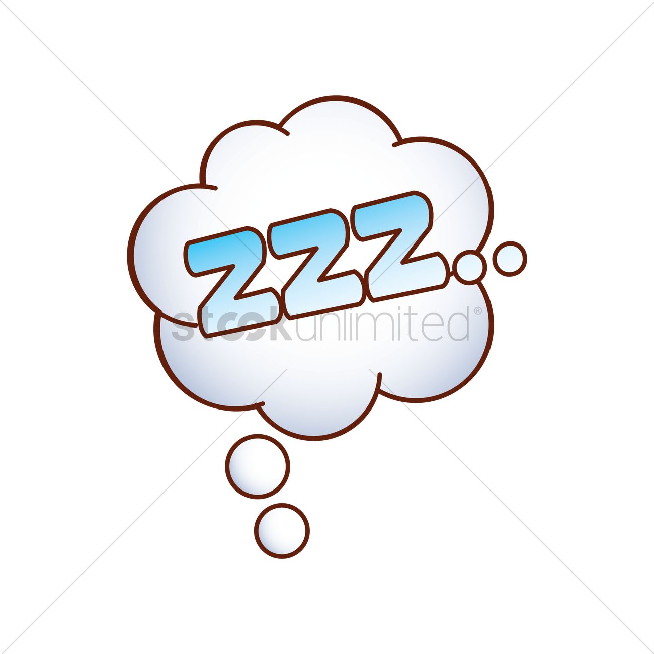 1300x1300 Zzz Comic Speech Bubble Vector Image