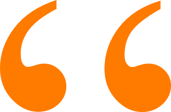 600x395 Orange Quotation Marks Clip Art