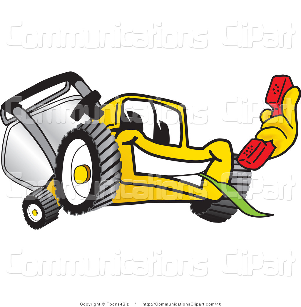 1024x1044 Lawn Clip Art Communication Clipart Of A Cartoon Yellow Lawn Mower