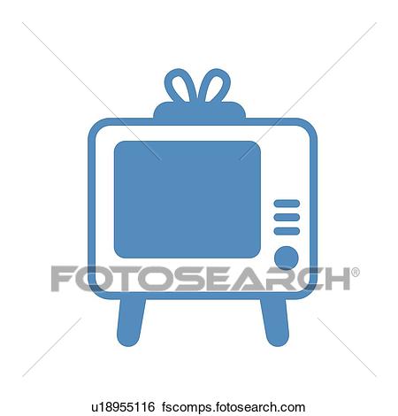 450x470 Clip Art Of Electronics, Icons, Communication Devices