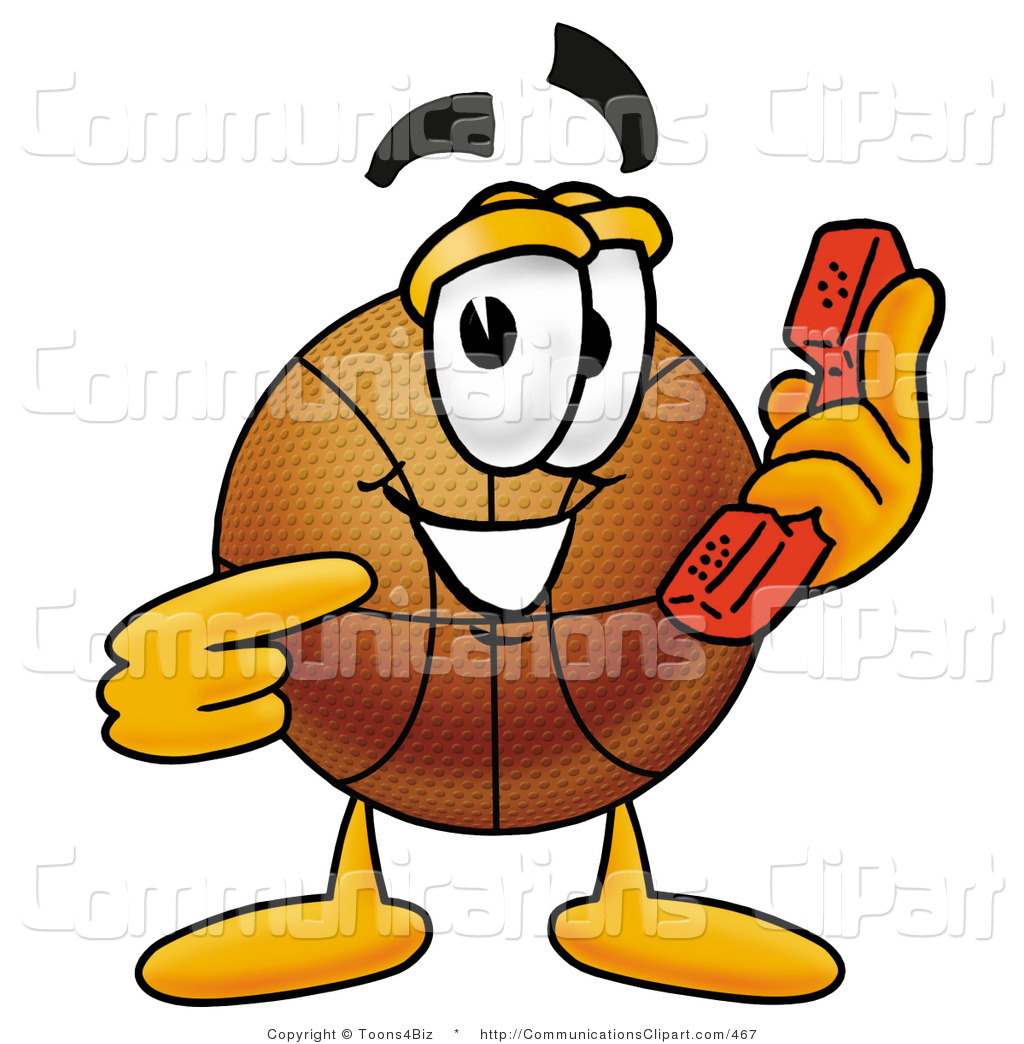 1024x1044 Communication Clipart Of A Basketball Mascot Cartoon Character