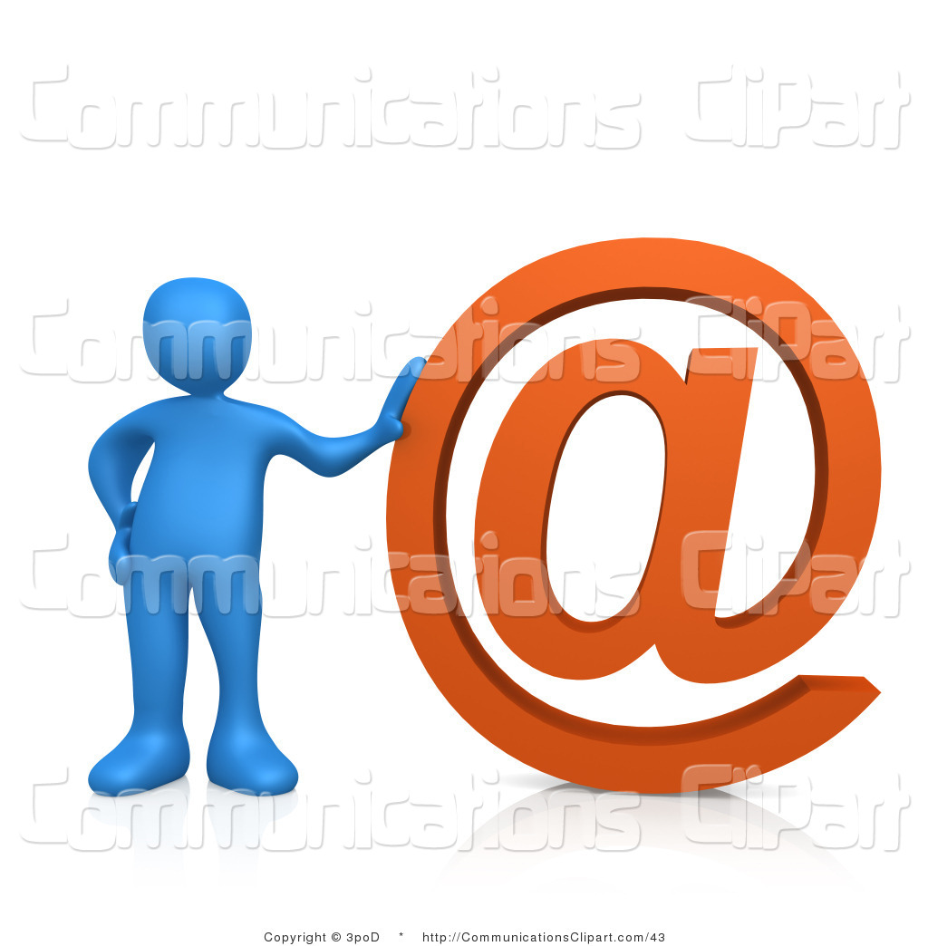 1024x1044 Royalty Free At Sign Stock Communication Designs