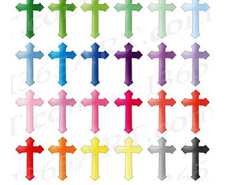 340x270 Cross Clip Art Etsy