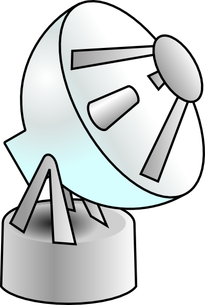 402x598 Radar Wireless Communication Clip Art