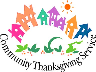 383x289 Community Thanksgiving Service Clipart