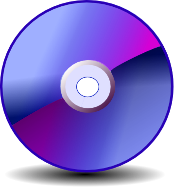 600x645 Clipart Discs