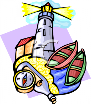 306x350 Royalty Free Lighthouse Clip Art, Buildings Clipart