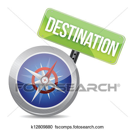 450x432 Clipart Of Compass Destination K12809880