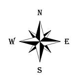 162x170 Compass Rose Clip Art