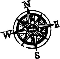 250x245 Compass Rose Cliparts