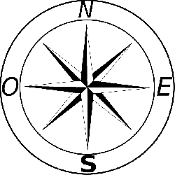 250x250 Free Pictures Compass Rose