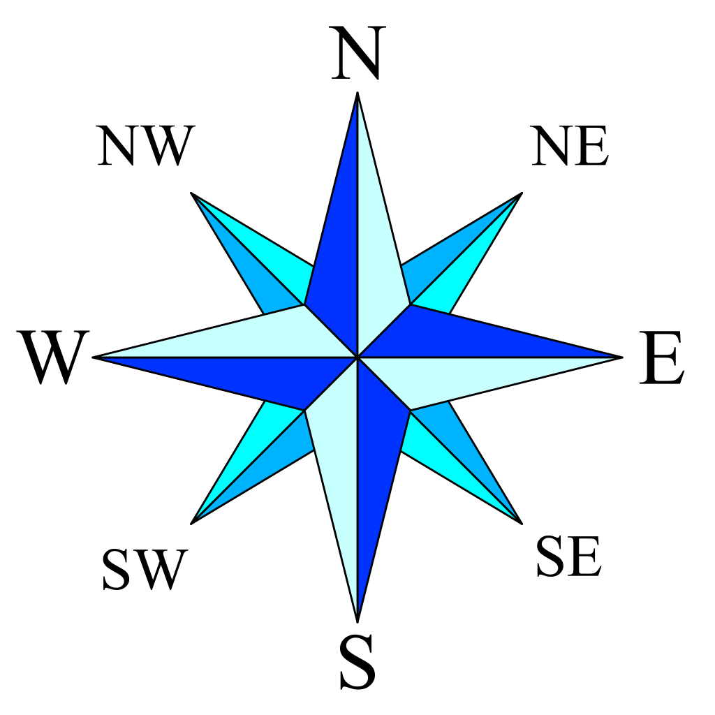 1024x1024 Filecompass Rose Simple.svg