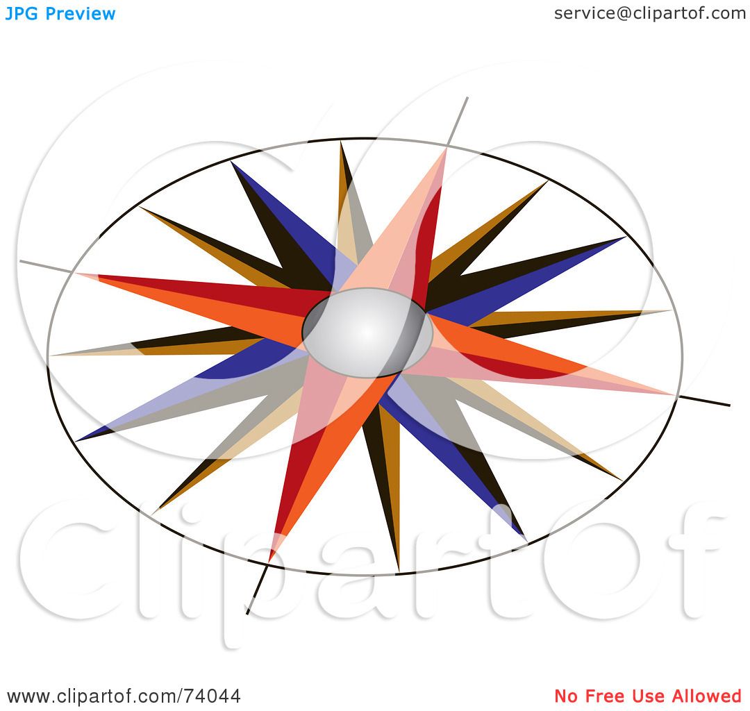 1080x1024 Royalty Free (Rf) Clipart Illustration Of A Red, Blue And Brown