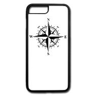 190x190 Compass Rose Black Amp White Iphone 7 Plus8 Plus Case Spreadshirt
