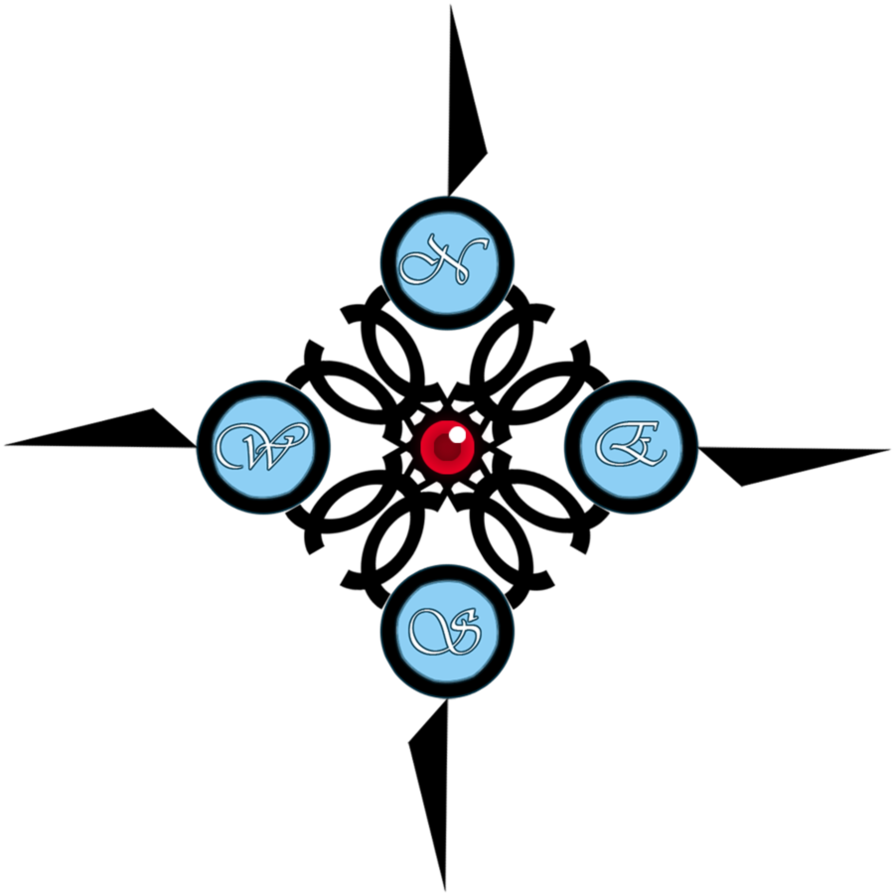 894x894 Compass Rose