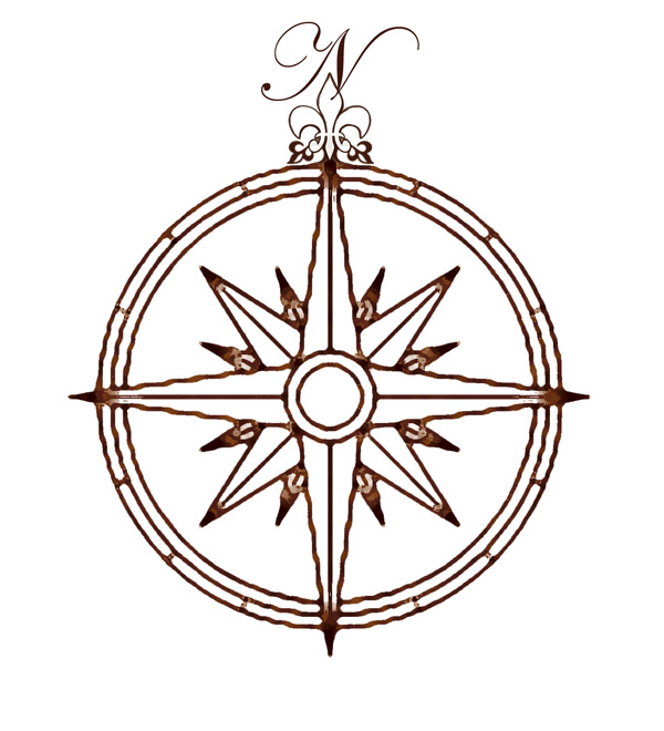 600x660 A Compass Rose Is A Circle Showing The Principal Directions