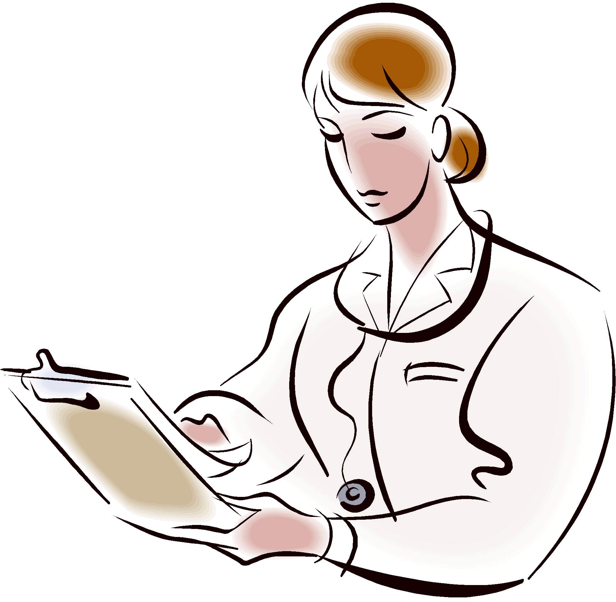 1998x1953 Woman Doctor Clipart