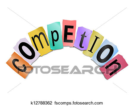 450x357 Clip Art Of Competition Concept. K12788362
