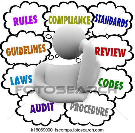 450x445 Stock Photography Of Compliance Thinker Confused By Rules
