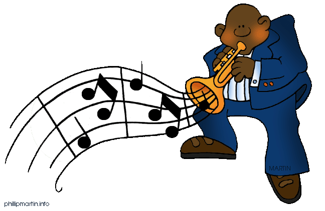 648x422 Jazz Player Clipart
