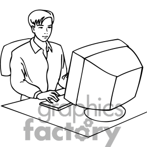 300x300 Student Drawing Clipart