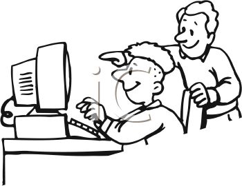 350x270 Computer Lab Clipart Black And White 101 Clip Art