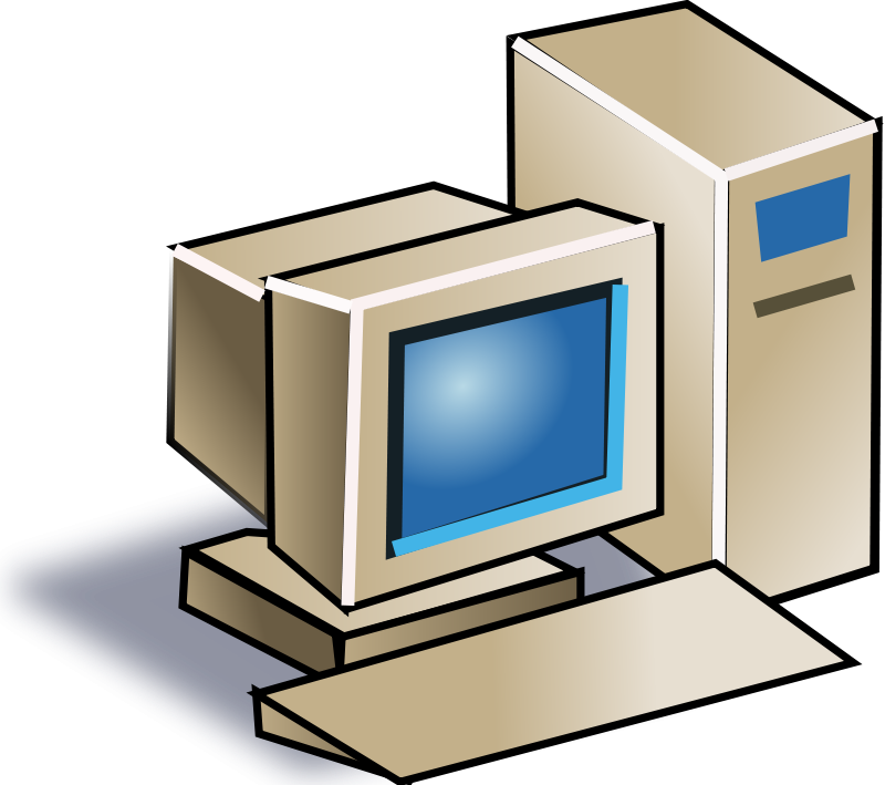 800x709 Computer Clipart